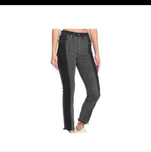 Rag & Bone Slate Colorblock Straight Denim Jeans 25